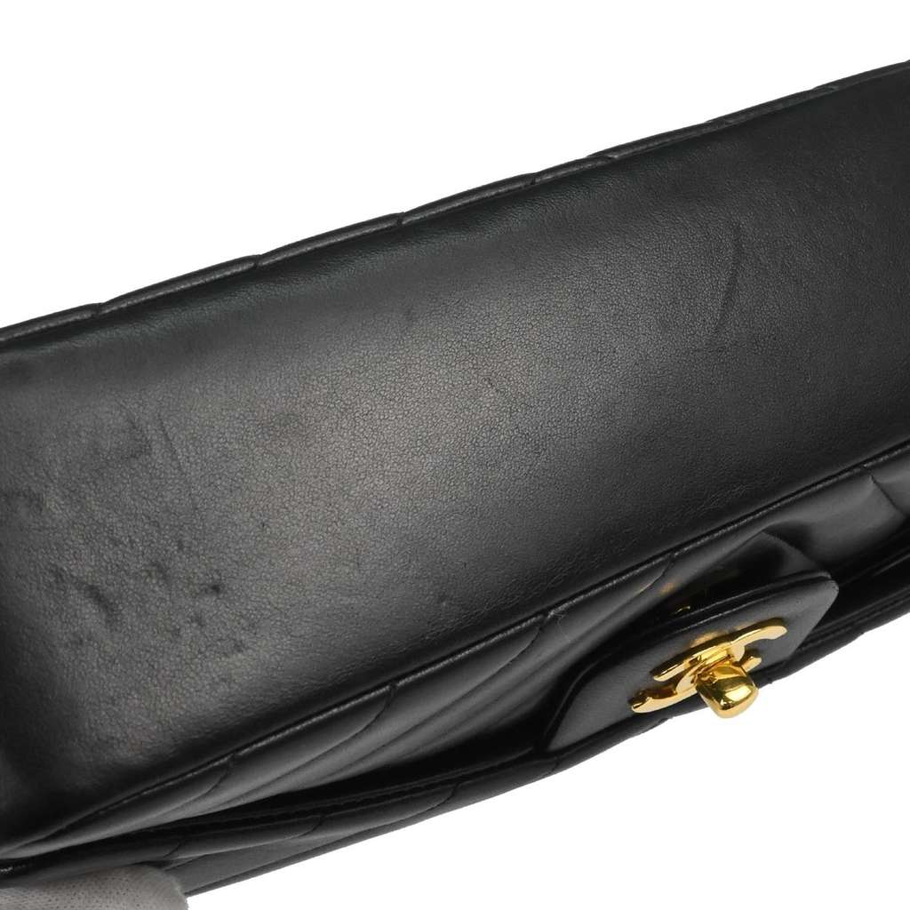 Chanel Timeless - Classic Double Flap Bag Black Leather Good condition - Inside View