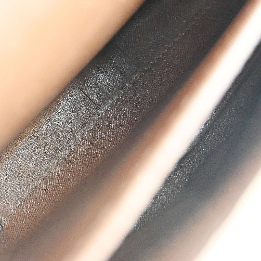 Louis Vuitton Cartouchiere Handbag Brown Canvas Fair condition - Inside View