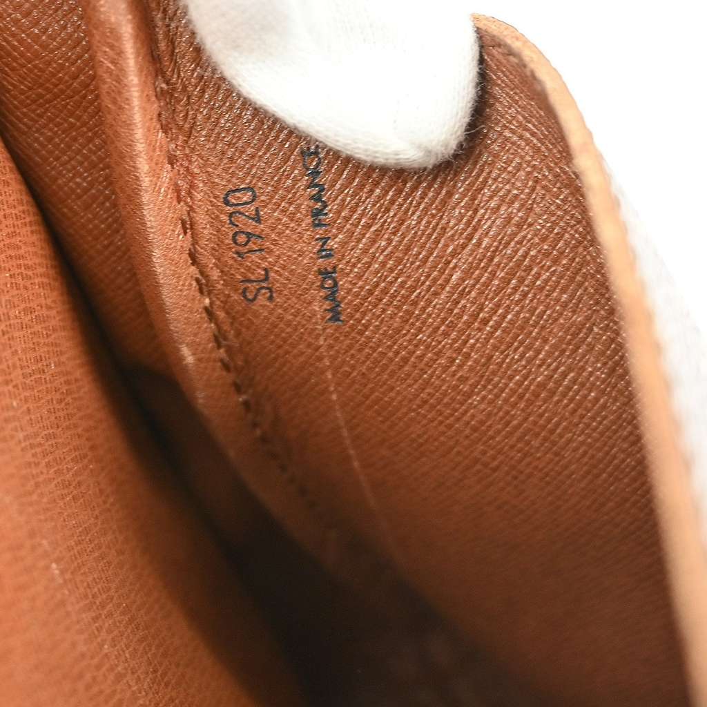 Louis Vuitton Cartouchiere Handbag Brown Canvas Fair condition - Model View