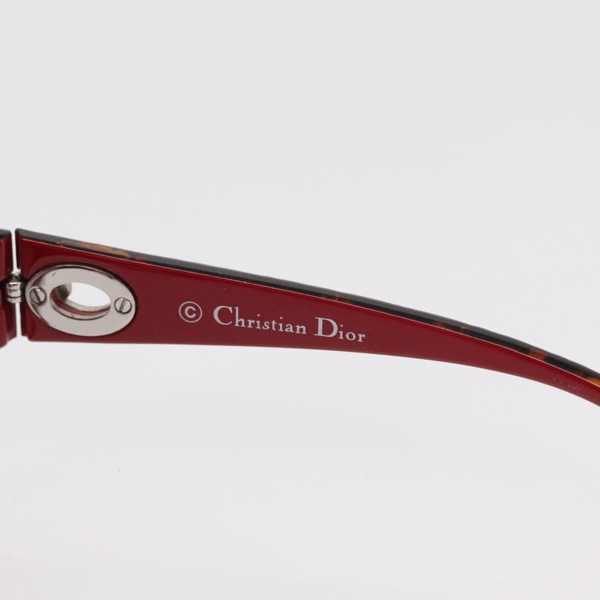 Christian Dior Sunglasses Brown Plastic Good condition - Box View