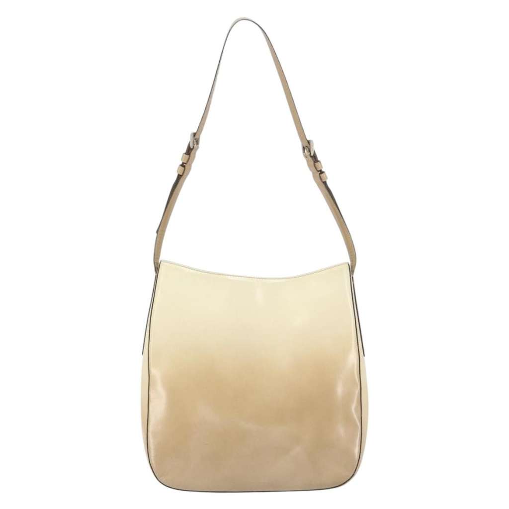 Prada Vintage Shoulder Bag Beige Good condition - Back View