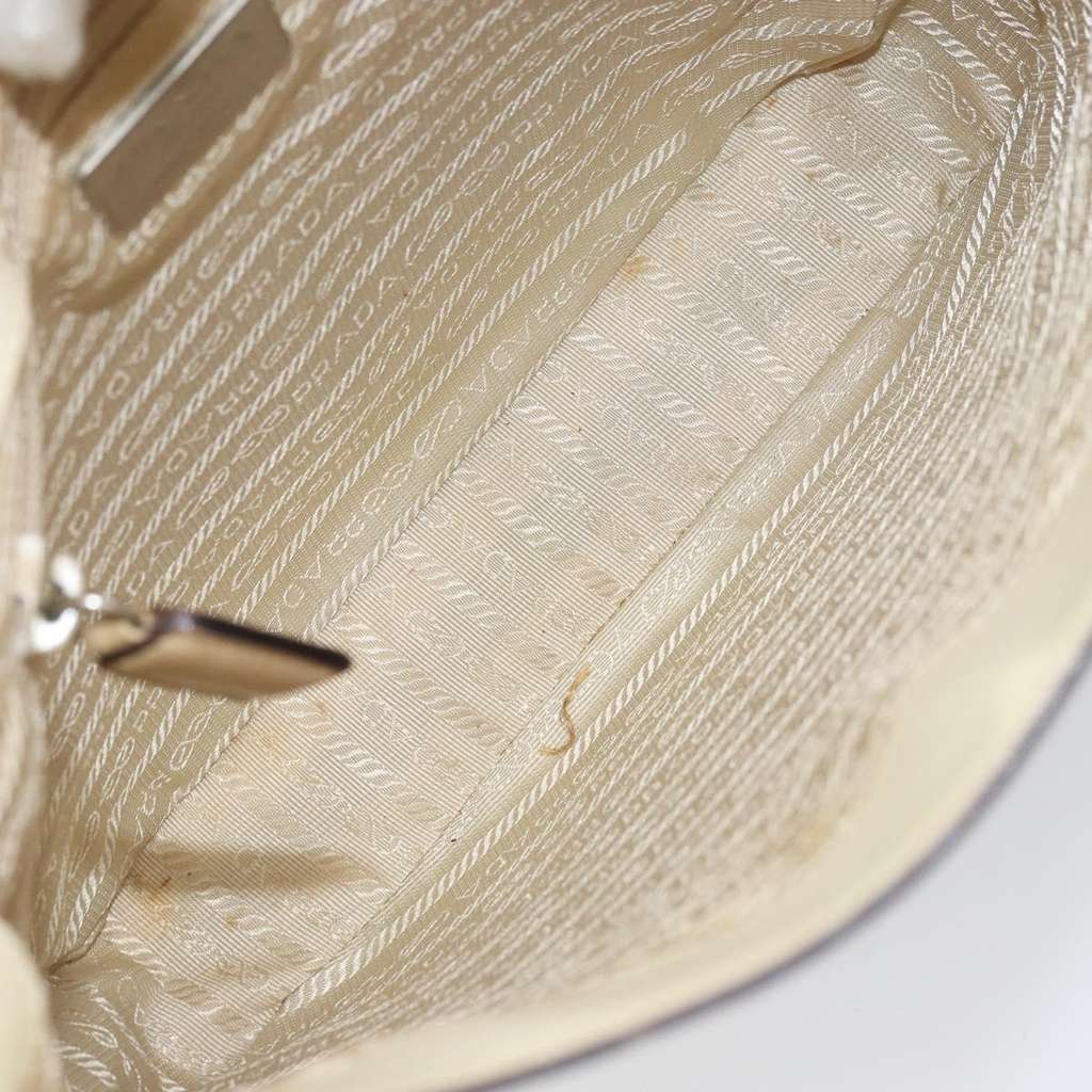 Prada Vintage Shoulder Bag Beige Good condition - Box View