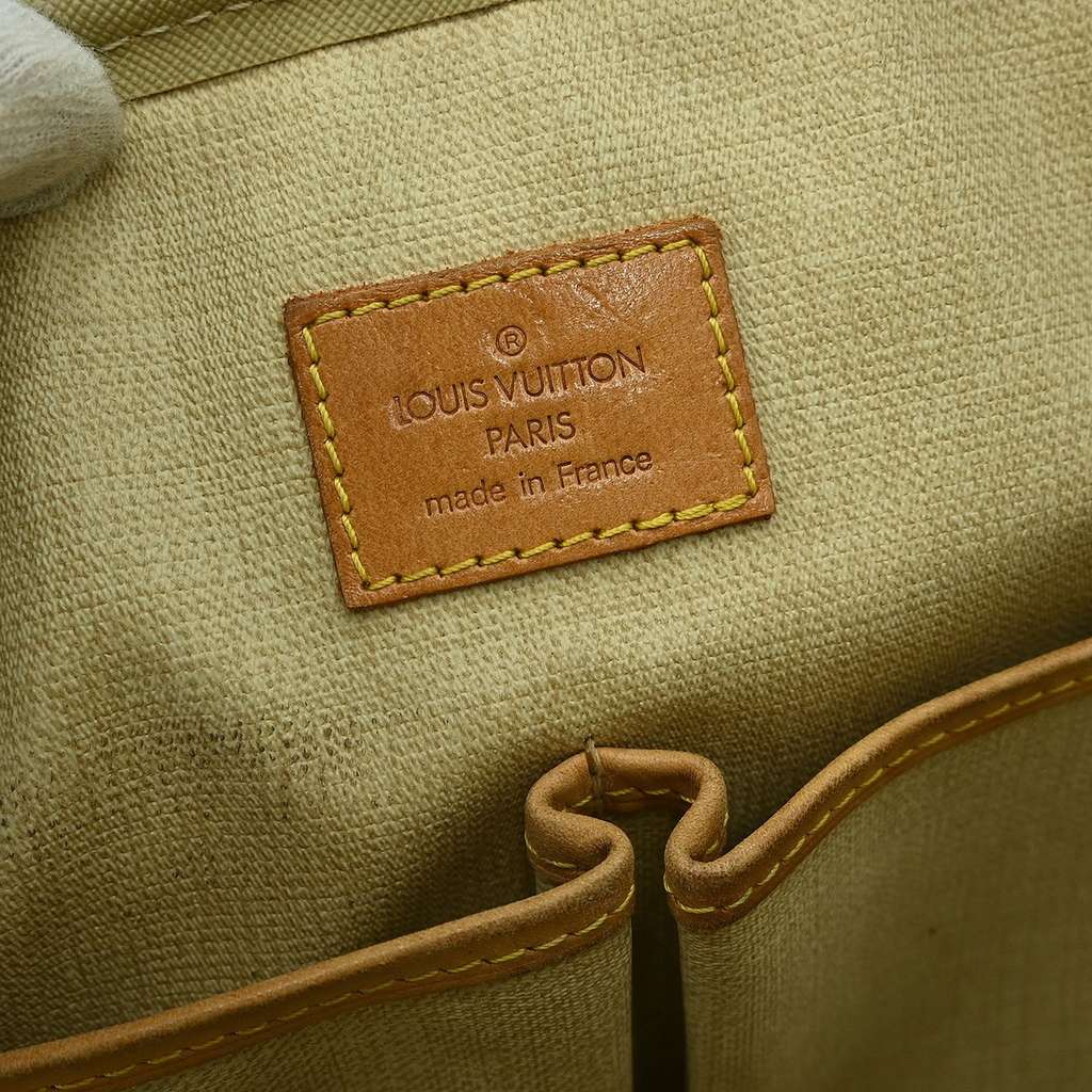 Louis Vuitton Trouville Handbag Brown Canvas Fair condition - Box View