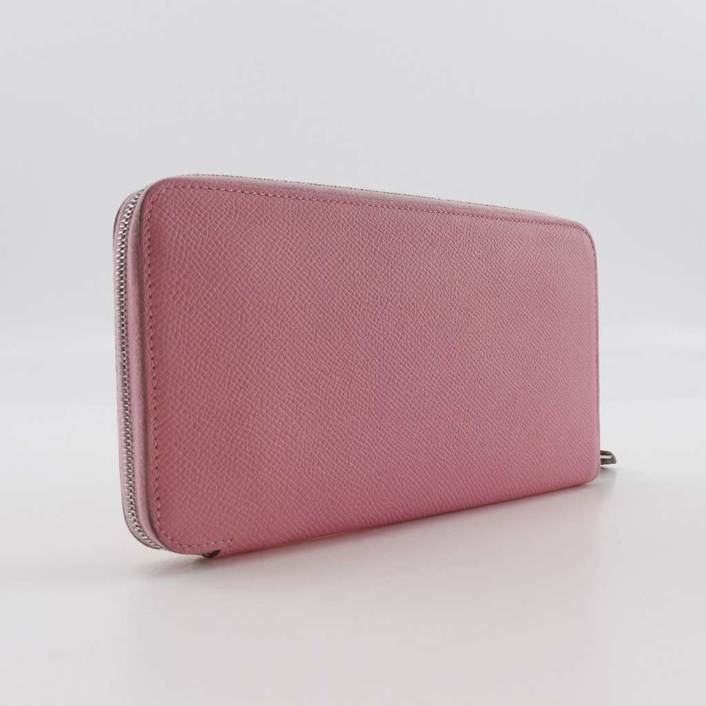 Hermès Azap Zip Around Wallet Pink Leather Good condition - Inside View