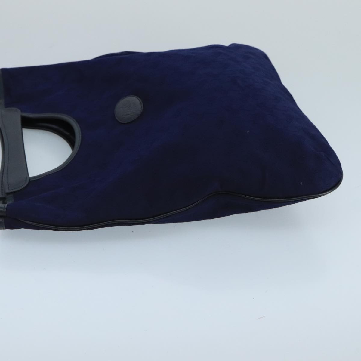 Celine C Macadam Handbag Navy Canvas Good condition - Model View