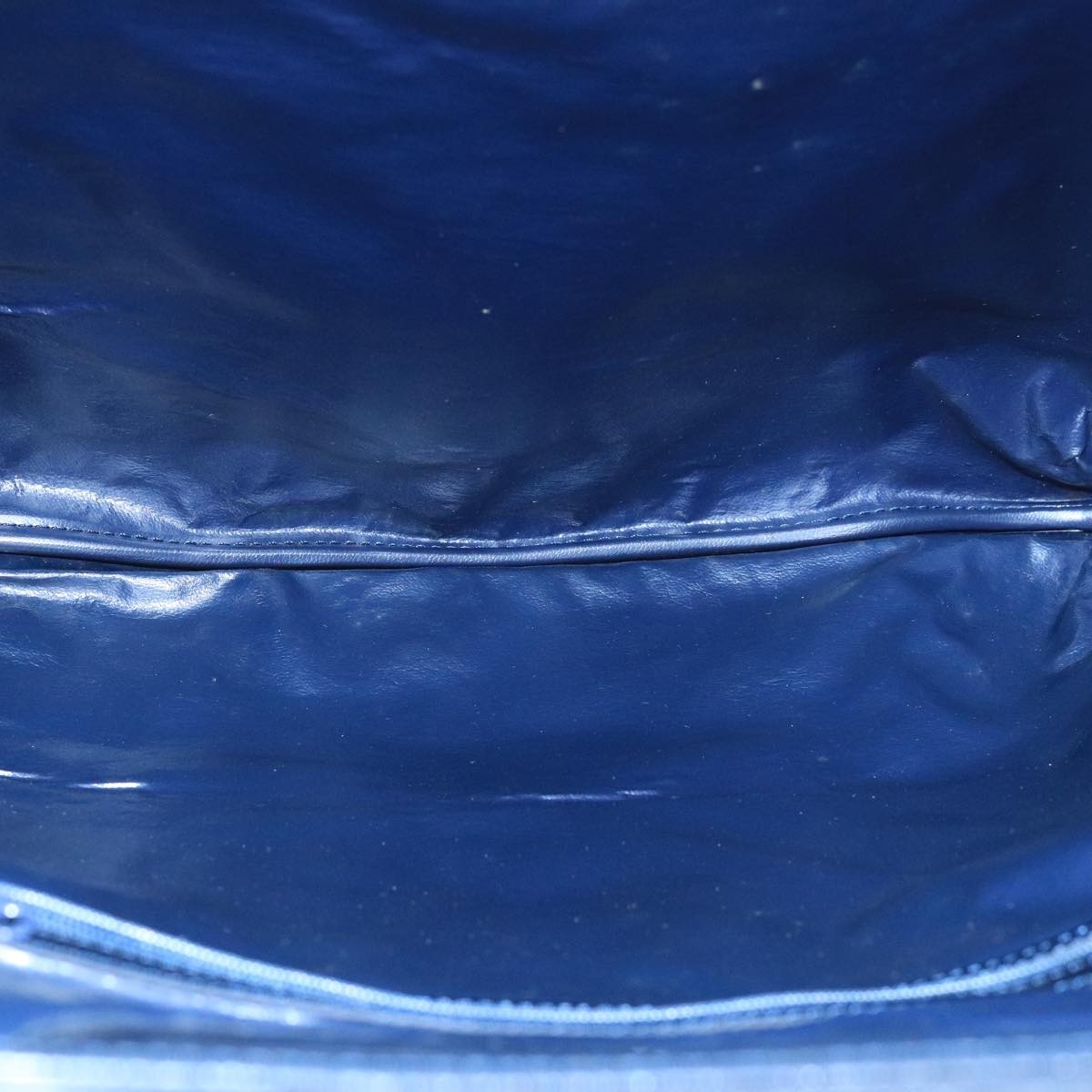 Celine C Macadam Handbag Navy Canvas Good condition - Box View