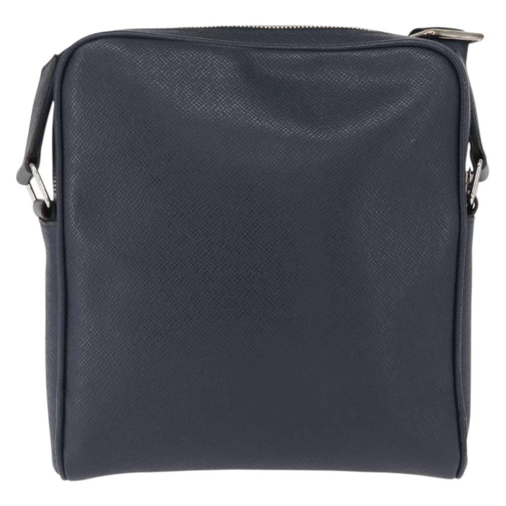Louis Vuitton Alex Messenger Bag Navy Leather Good condition - Back View