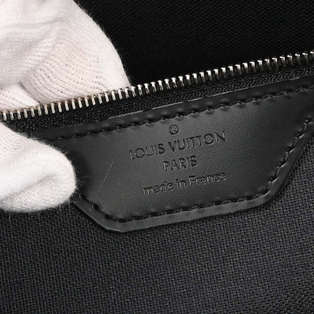 Louis Vuitton Jorn Briefcase Black Canvas Good condition - Model View