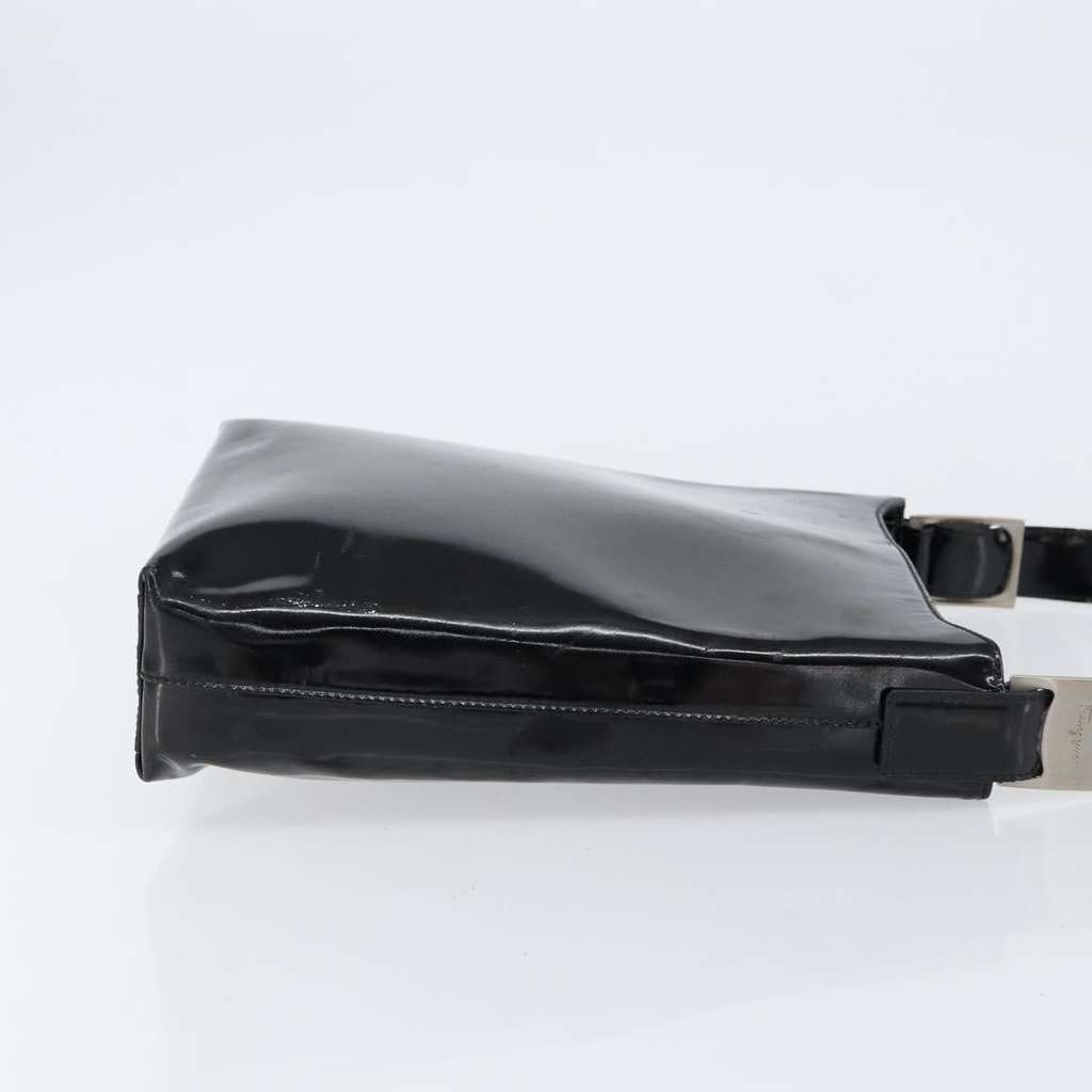 Salvatore Ferragamo Vala Shoulder Bag Black Good condition - Inside View