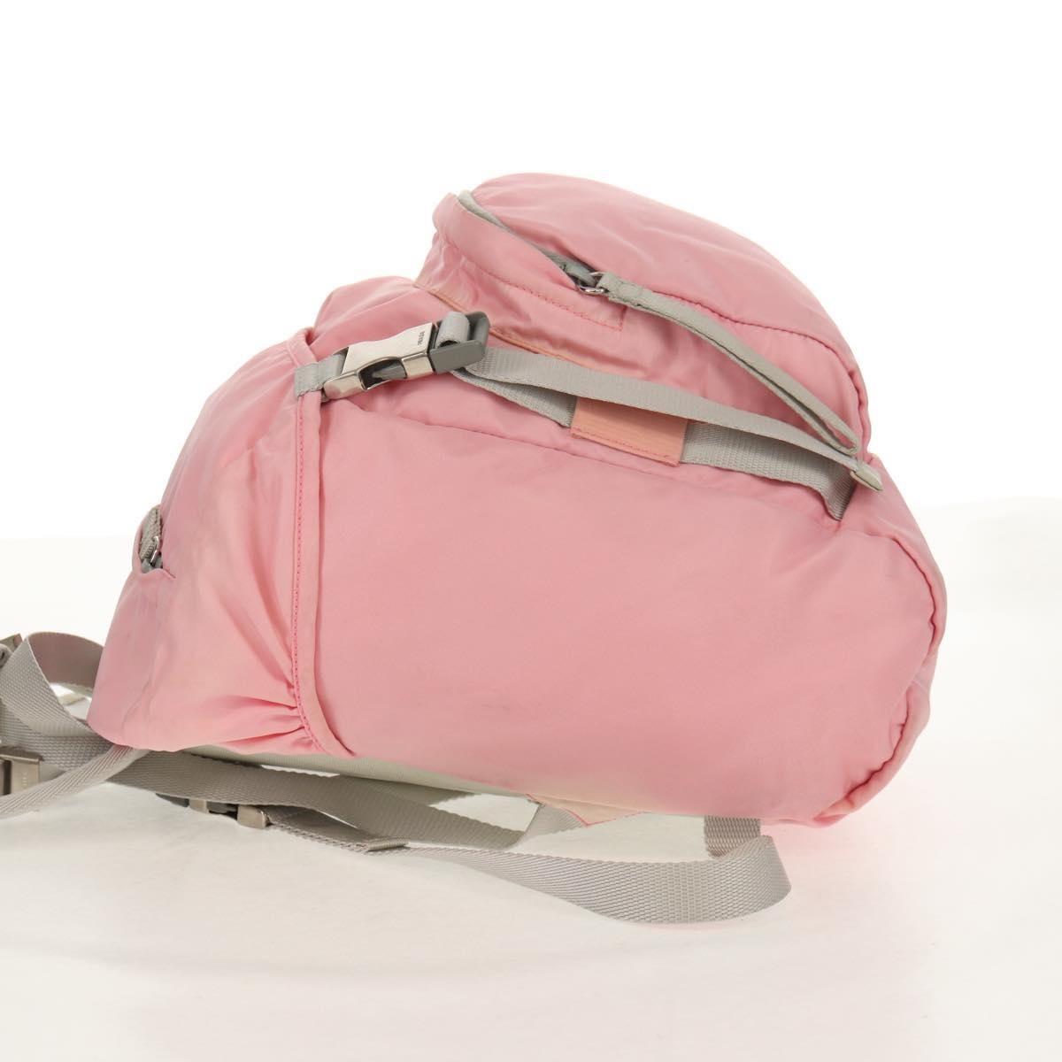 Prada Double Buckle Backpack Pink Good condition - Inside View