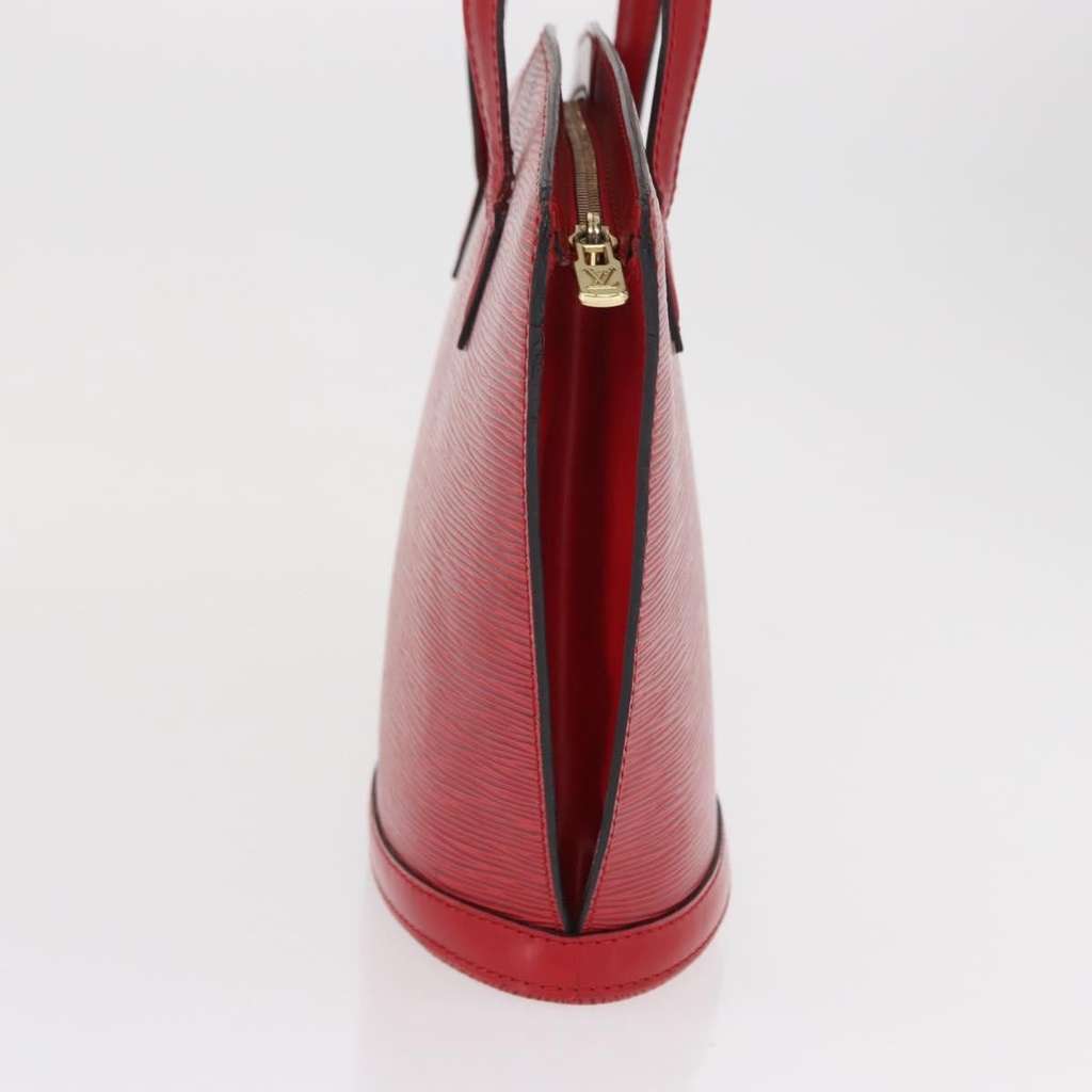 Louis Vuitton Saint Jacques Handbag Red Leather Good condition - Model View