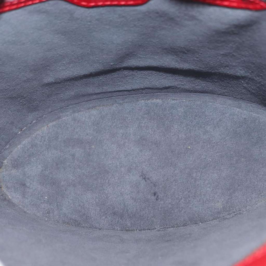 Louis Vuitton Saint Jacques Handbag Red Leather Good condition - Box View