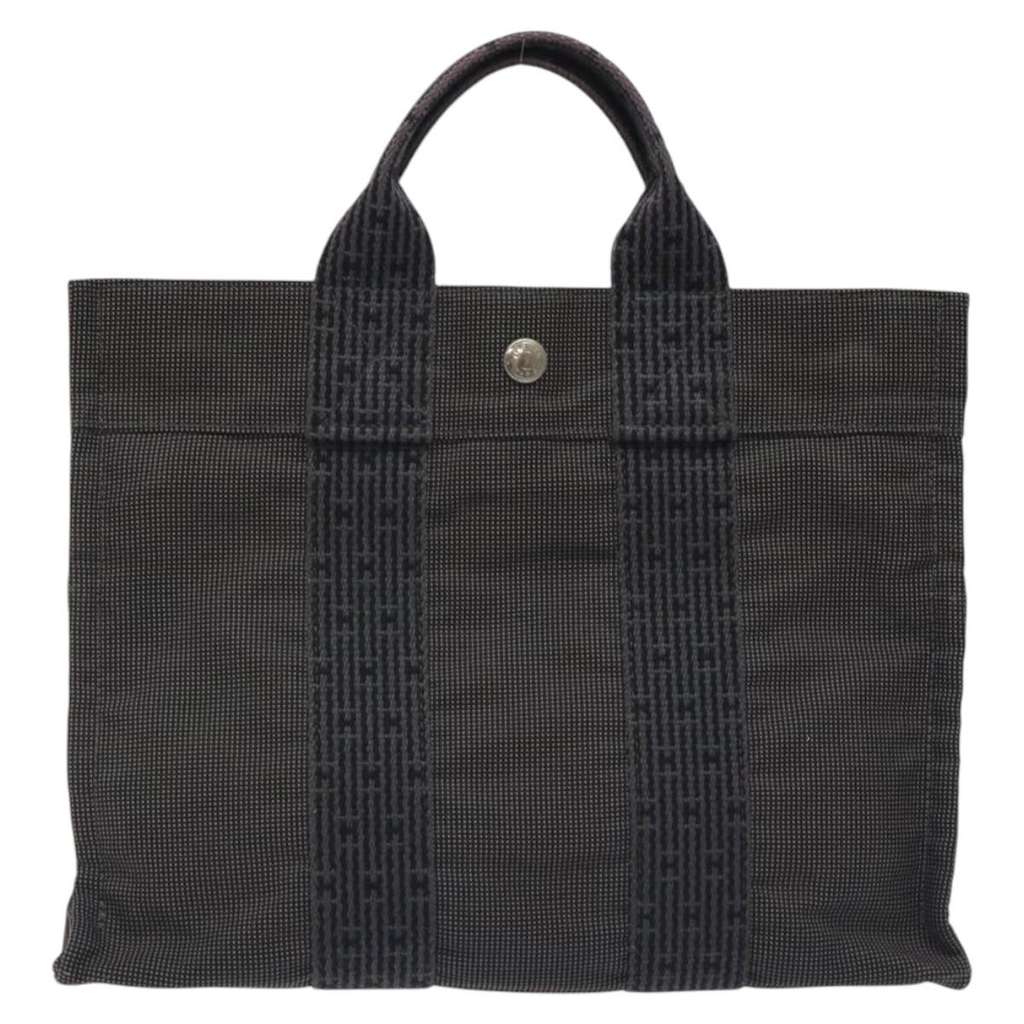 Hermès Fourre-tout Herline Other Canvas Good condition - Back View