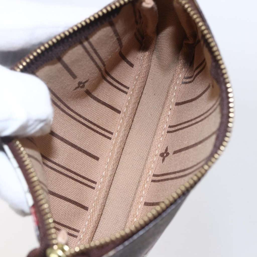 Louis Vuitton Pochette Accessoires Brown Canvas Good condition - Box View