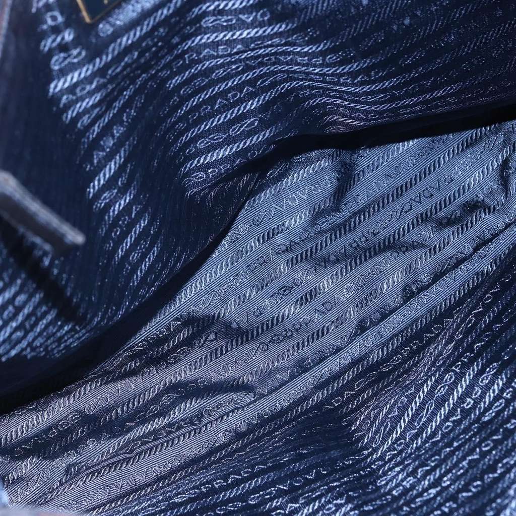 Prada Front Pocket Zip Tote Black Good condition - Box View