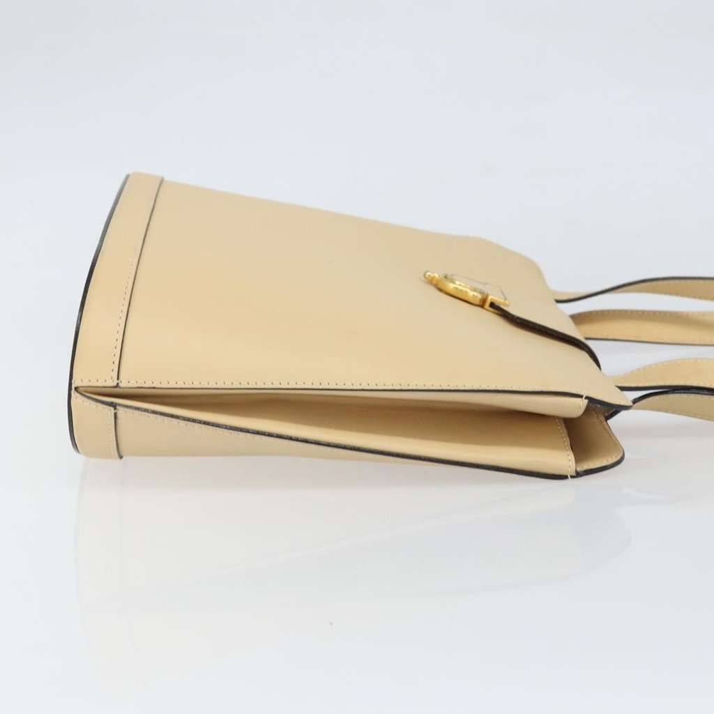 Celine Vintage Shoulder Bag Beige Leather Fair condition - Inside View