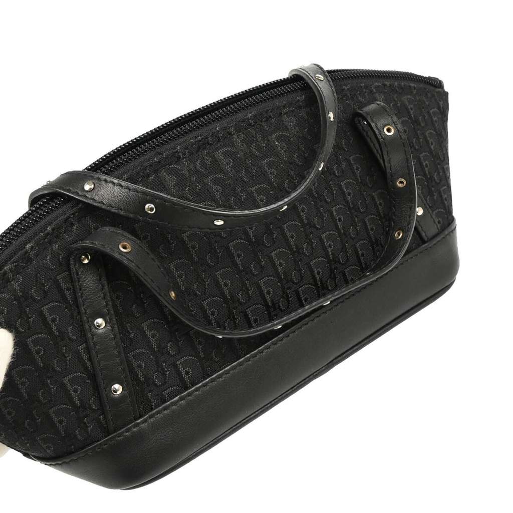 Christian Dior Street Chic Handbag Black Canvas Good condition - Inside View