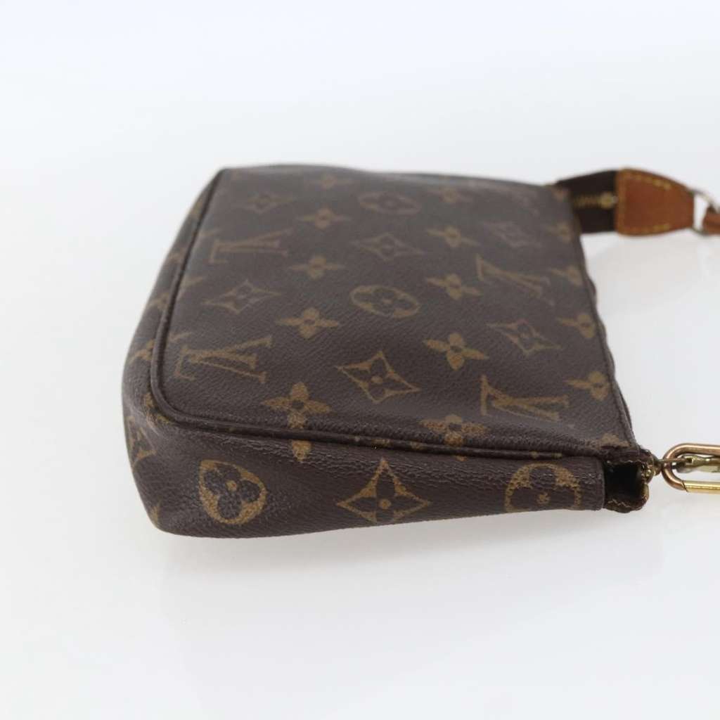 Louis Vuitton Pochette Accessoires NM Brown Canvas Good condition - Inside View