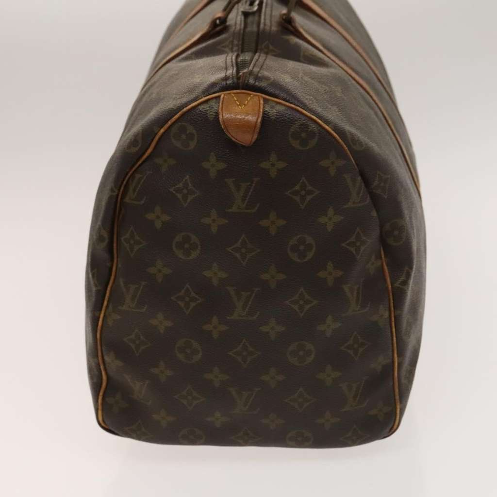 Louis Vuitton Keepall Bag Brown Canvas Fair condition - Inside View