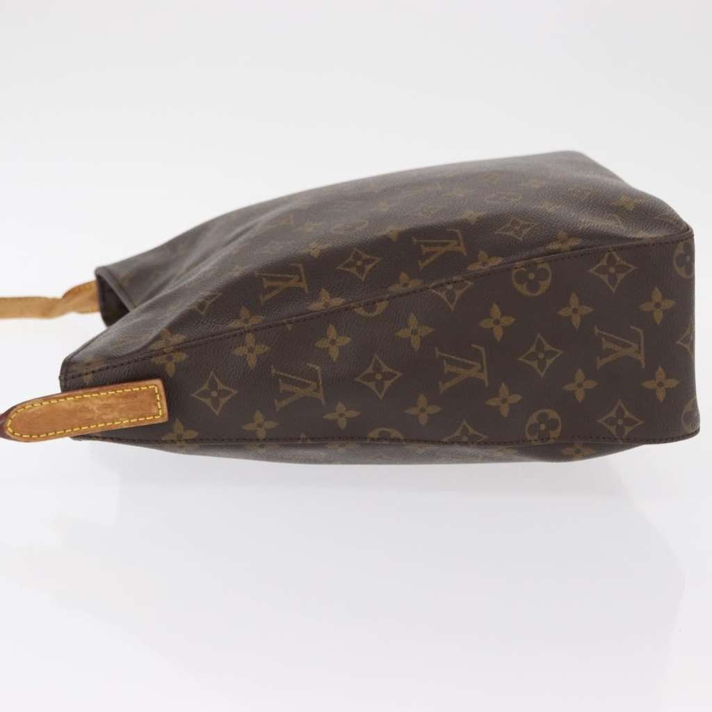 Louis Vuitton Looping Handbag Brown Canvas Fair condition - Model View