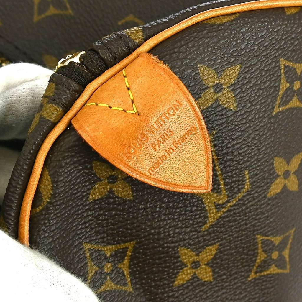 Louis Vuitton Keepall Bag Brown Canvas Good condition - Model View