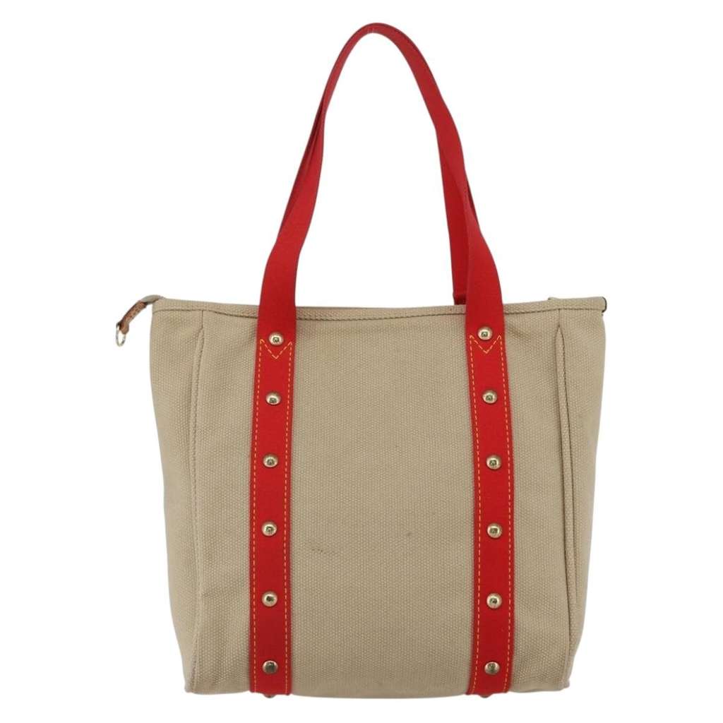 Louis Vuitton Antigua Tote Beige Canvas Good condition - Back View