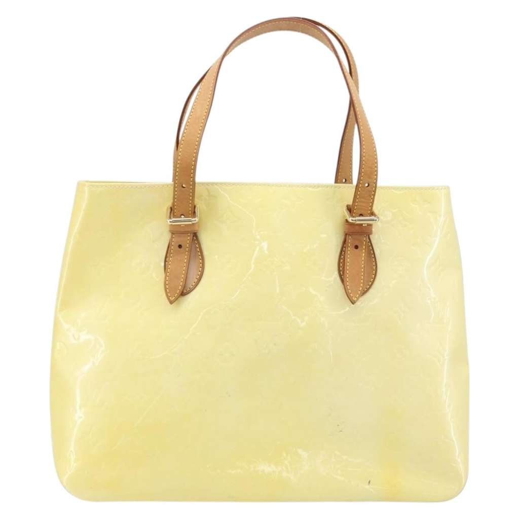 Louis Vuitton Brentwood Handbag Yellow Good condition - Back View