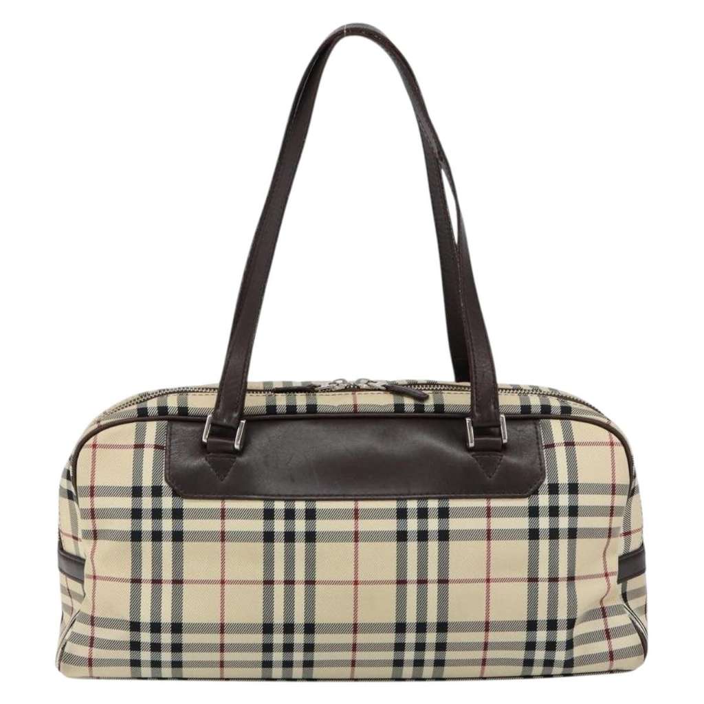 Burberry Nova Check Tote Beige Good condition - Back View