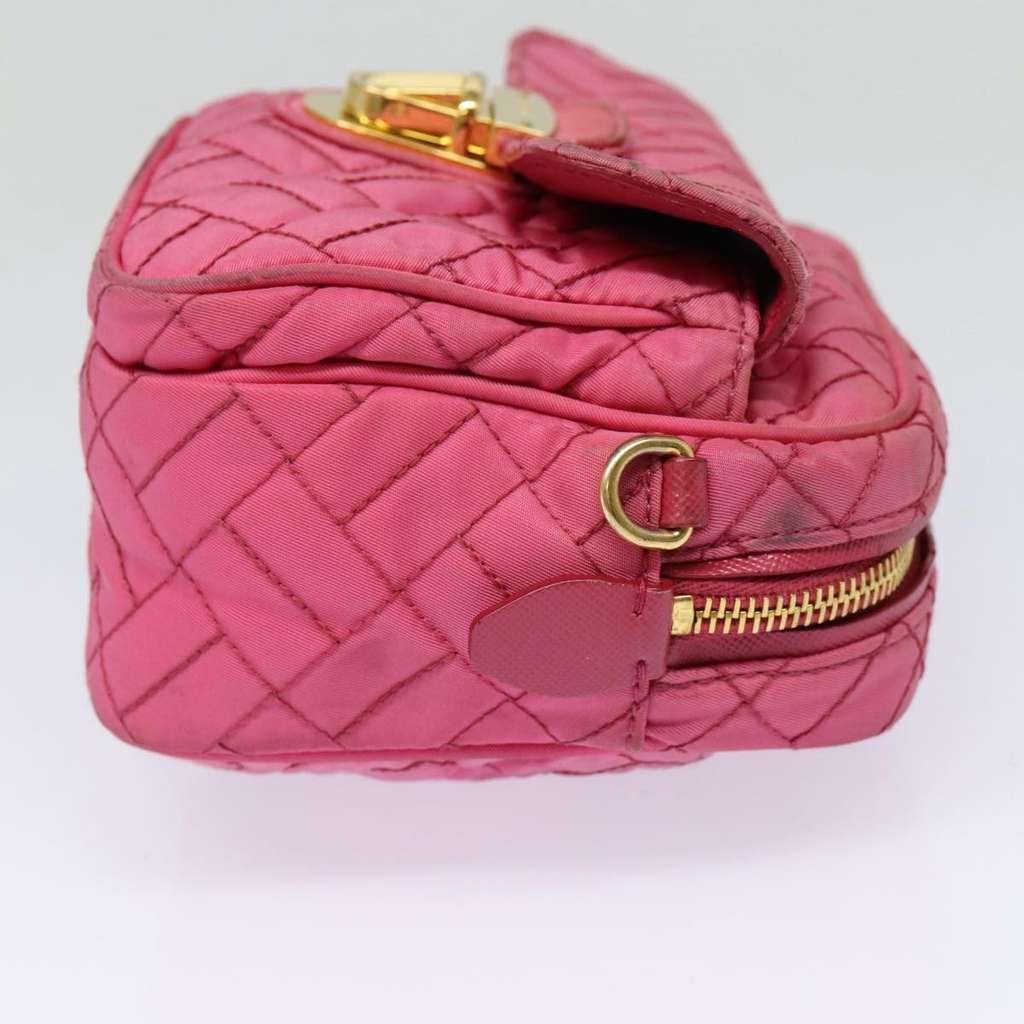Prada Vintage Shoulder Bag Pink Good condition - Inside View