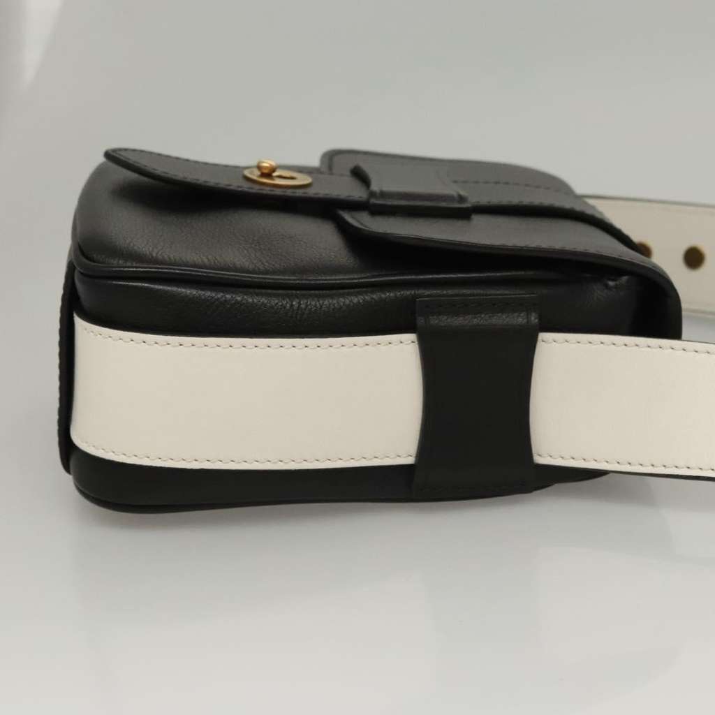 Prada Turnlock Flap Crossbody Bag Black Leather Good condition - Inside View