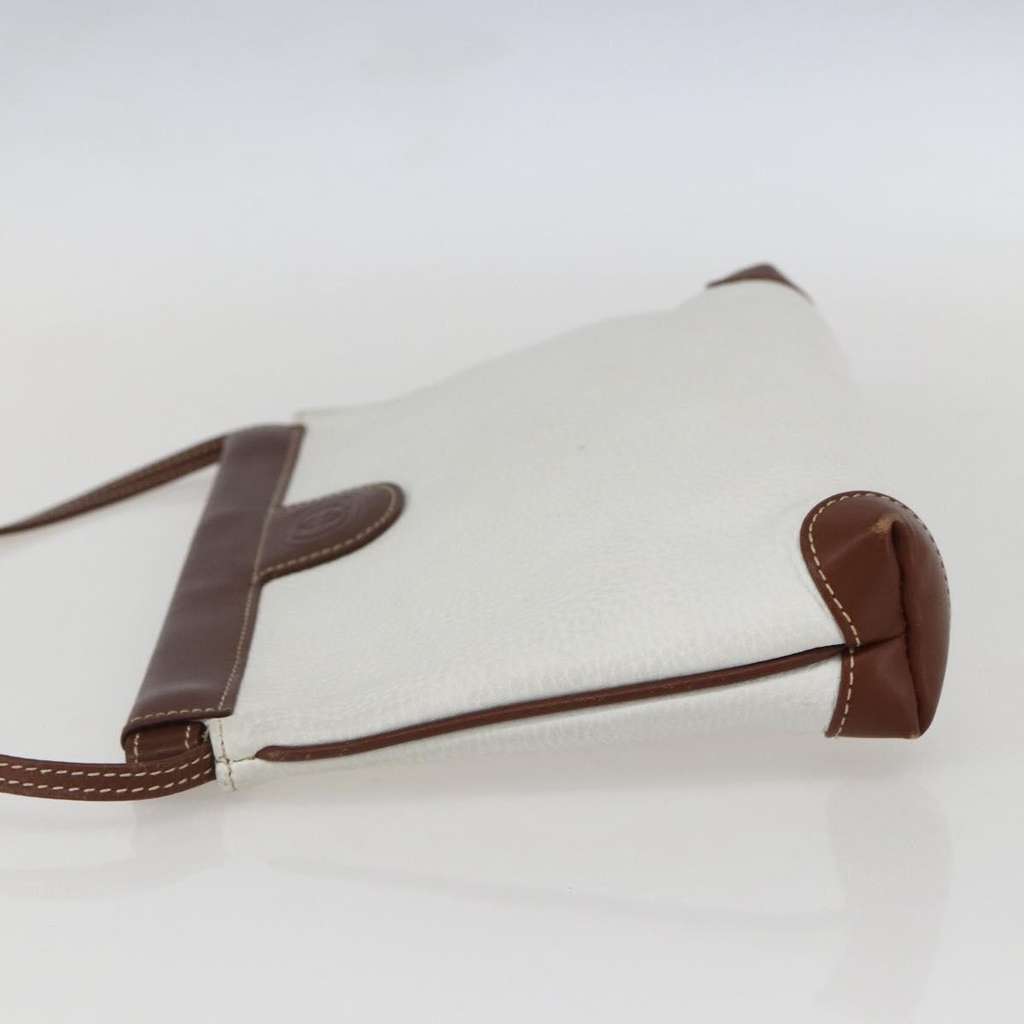 Gucci Vintage Shoulder Bag White Leather Good condition - Inside View