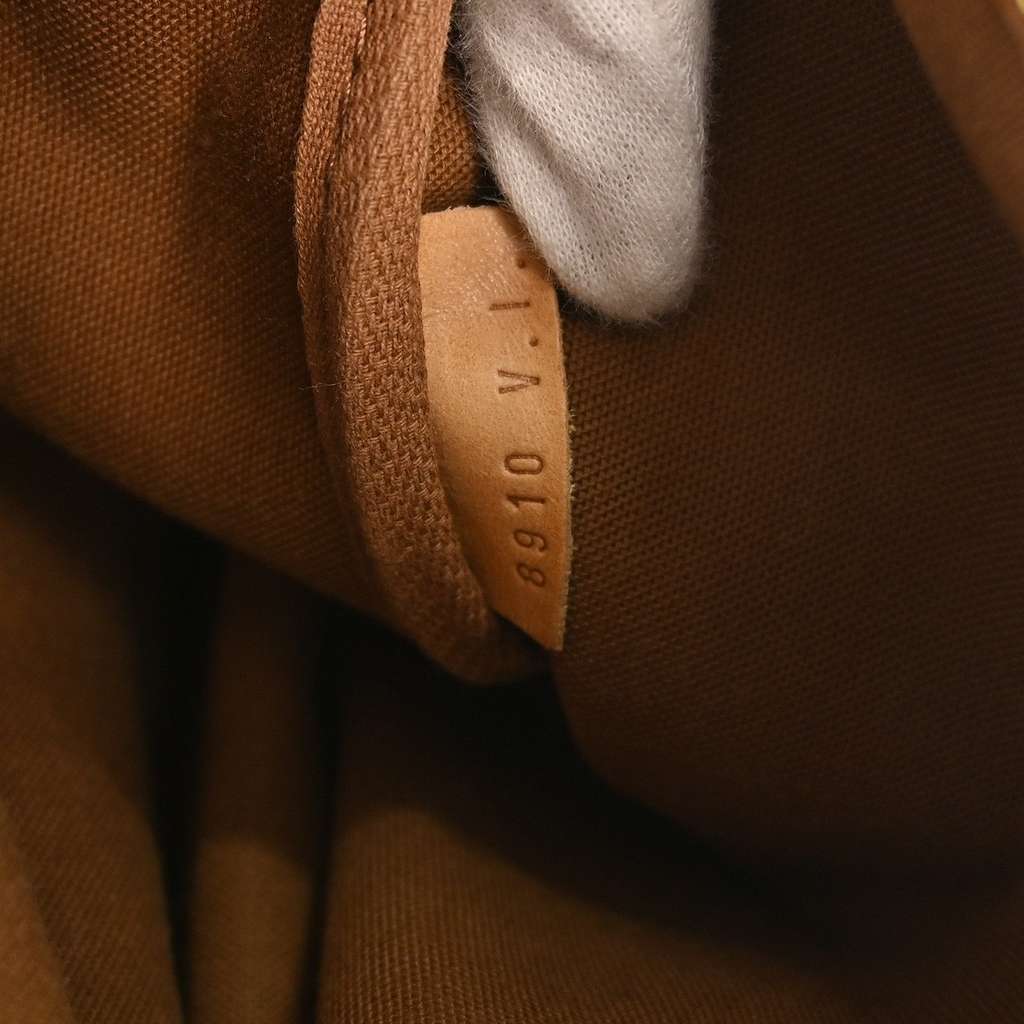 Louis Vuitton Saumur Handbag Brown Canvas Good condition - Box View