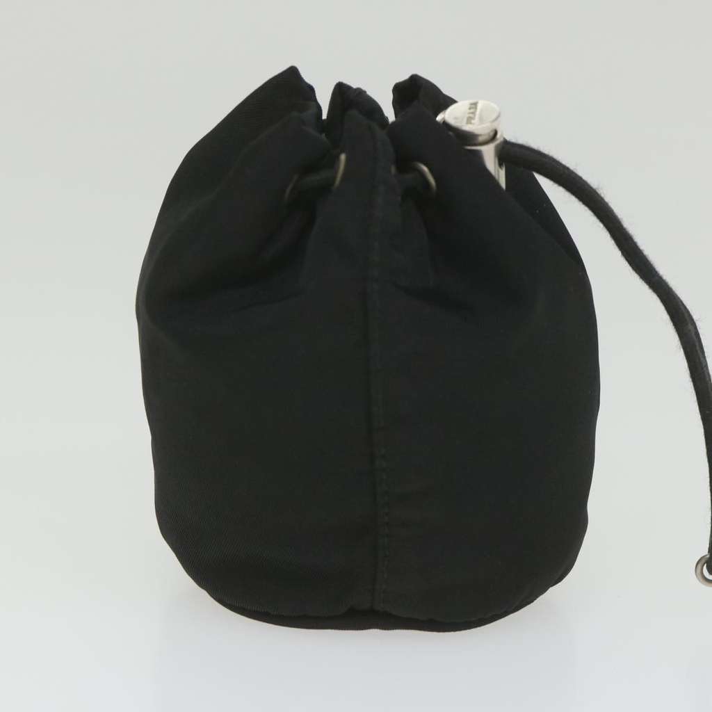 Prada Drawstring Crossbody Pouch Black Good condition - Inside View