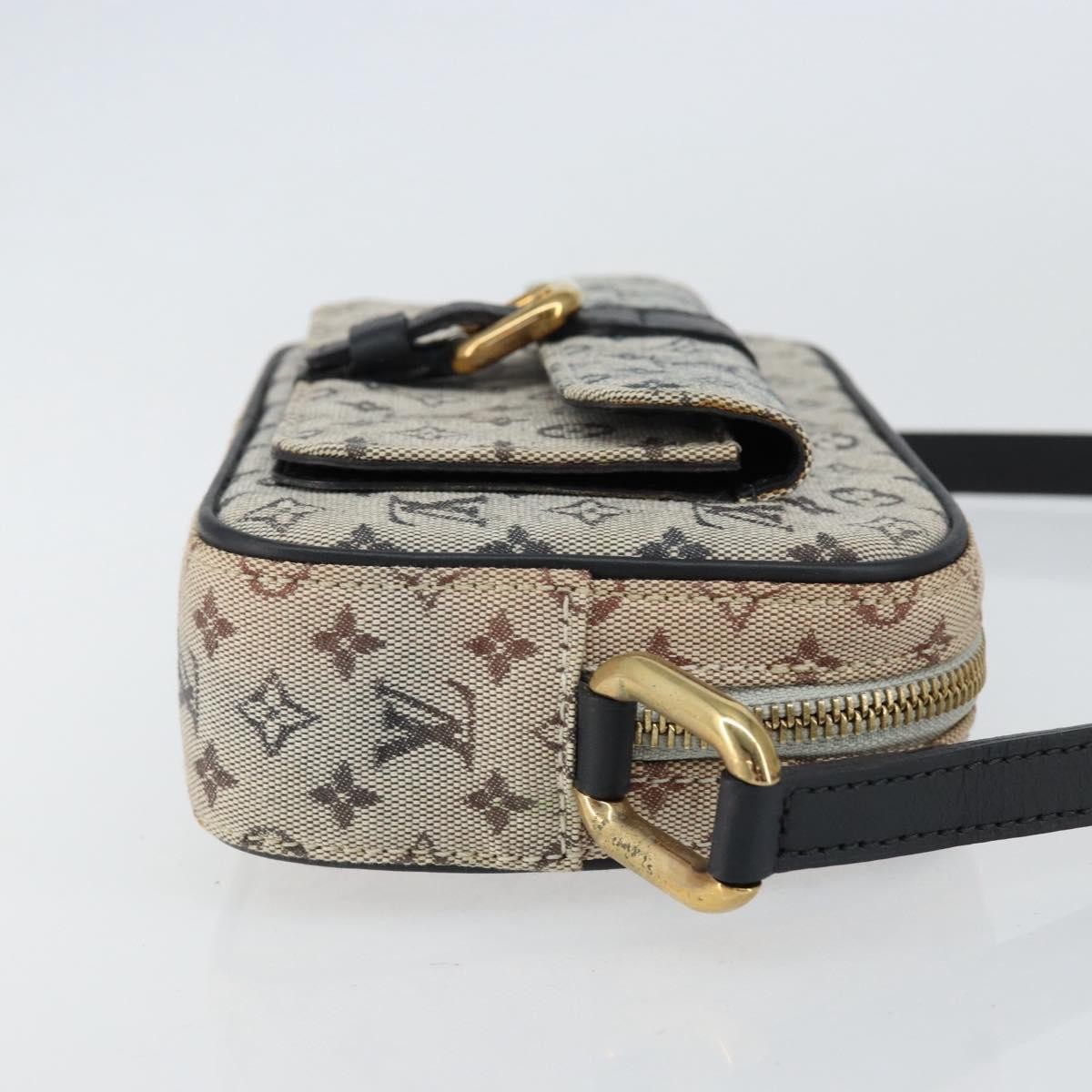 Louis Vuitton Juliette Crossbody Bag Blue Canvas Good condition - Inside View