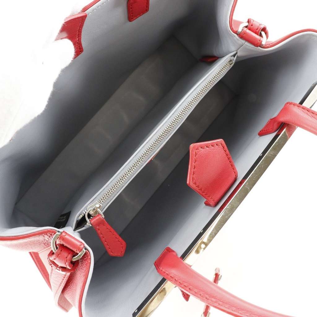 Fendi 2Jours Bag Red Good condition - Inside View
