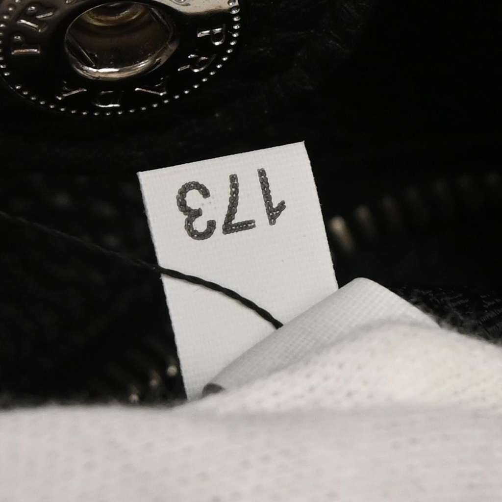 Prada Front Pocket Wing Convertible Tote Black Leather Good condition - Model View