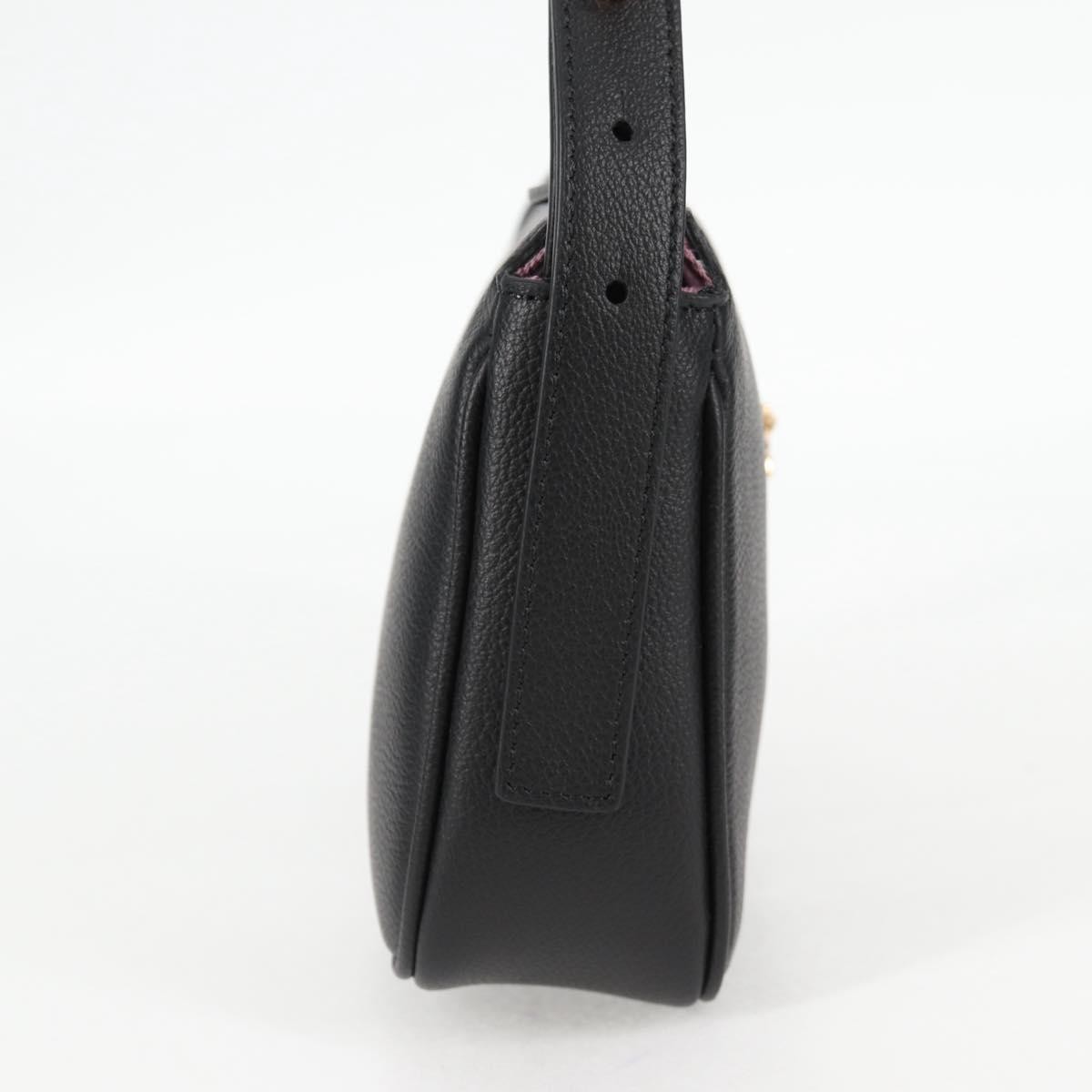 Versace Medusa Shoulder Bag Black Leather Very good condition - Model View