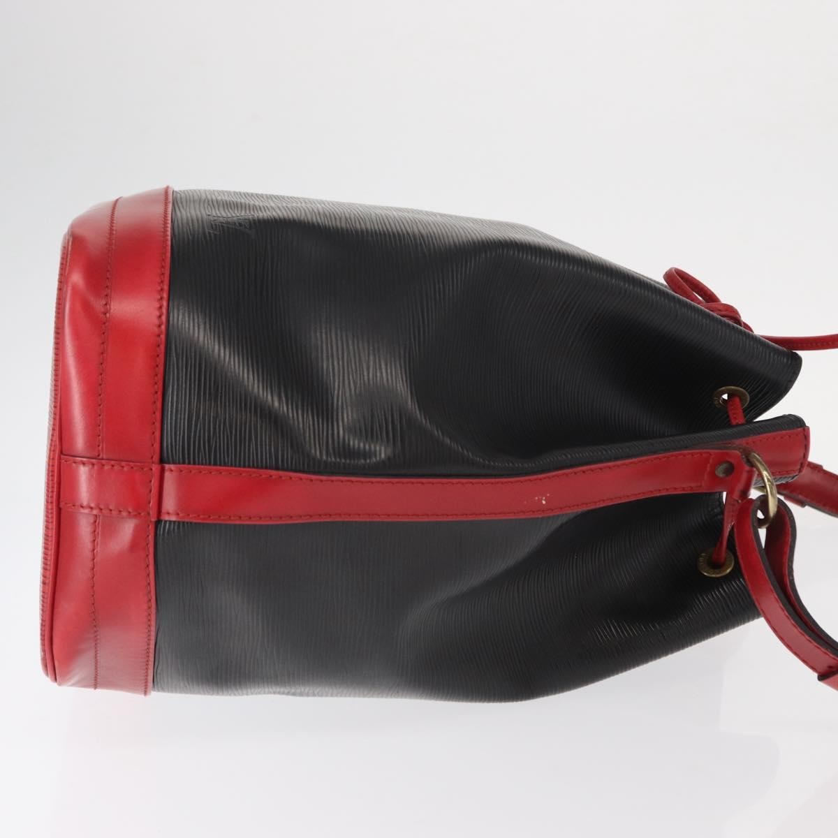 Louis Vuitton Bicolor Noe Handbag Black Leather Fair condition - Inside View