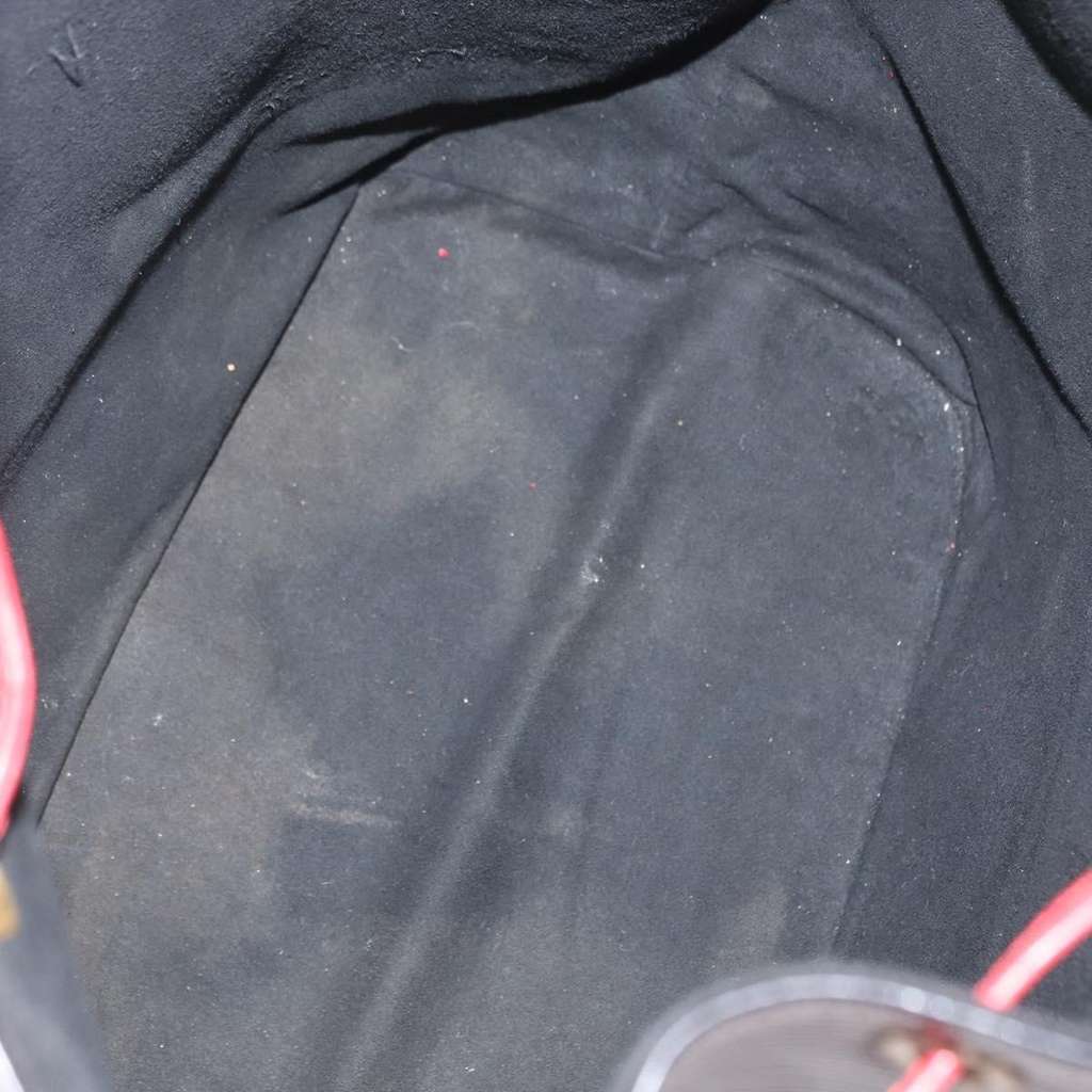 Louis Vuitton Bicolor Noe Handbag Black Leather Fair condition - Box View