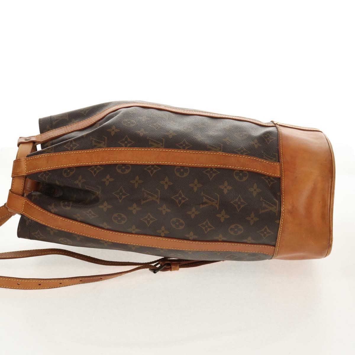 Louis Vuitton Randonnee Backpack Brown Canvas Fair condition - Inside View
