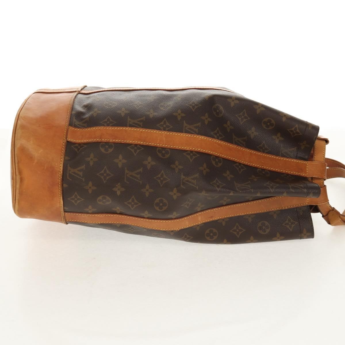 Louis Vuitton Randonnee Backpack Brown Canvas Fair condition - Model View