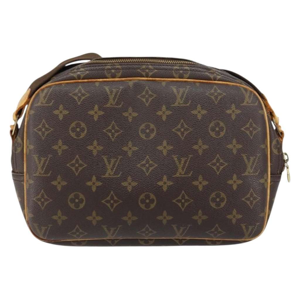 Louis Vuitton Reporter Bag Brown Canvas Fair condition - Back View