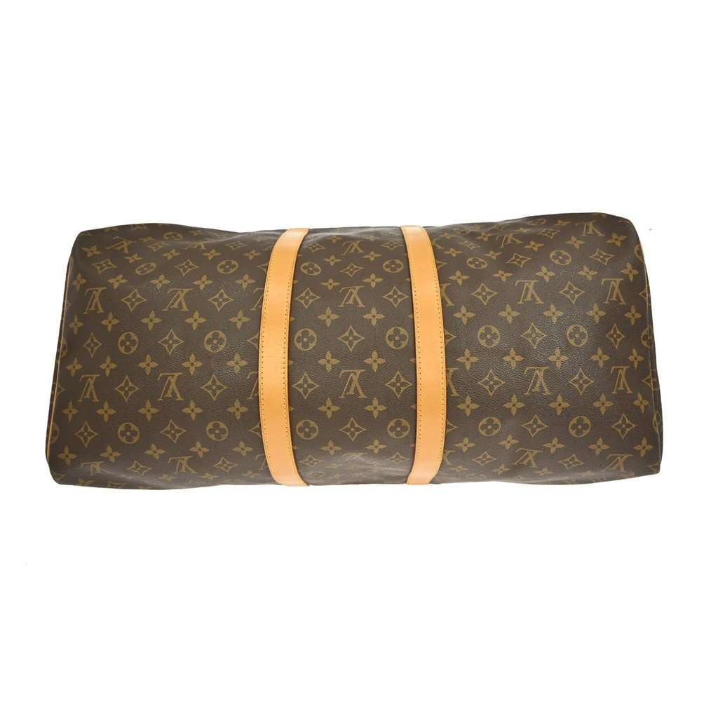 Louis Vuitton Keepall Bag Brown Canvas Good condition - Inside View