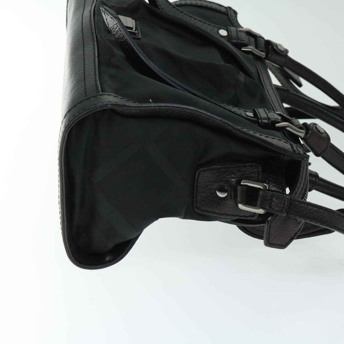 Burberry Vintage Handbag Black Good condition - Inside View