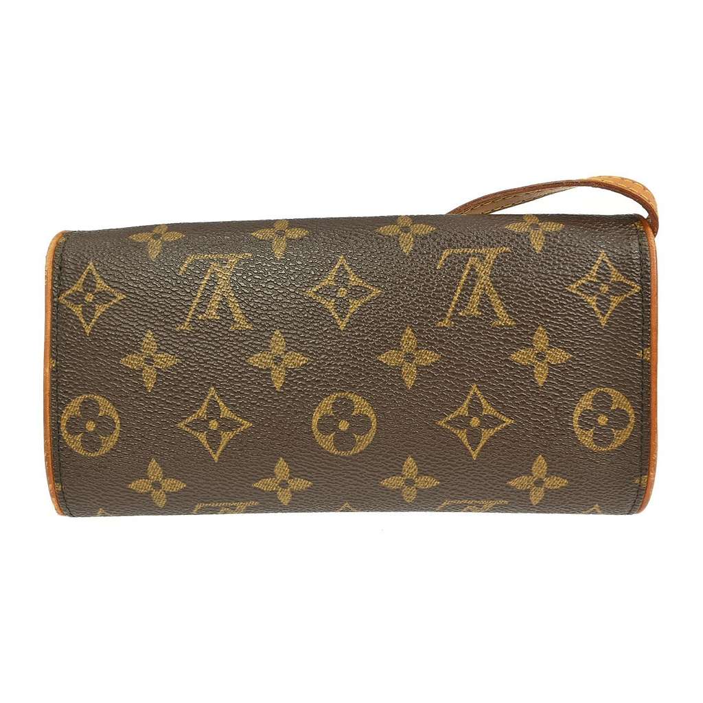 Louis Vuitton Twin Handbag Brown Canvas Good condition - Back View