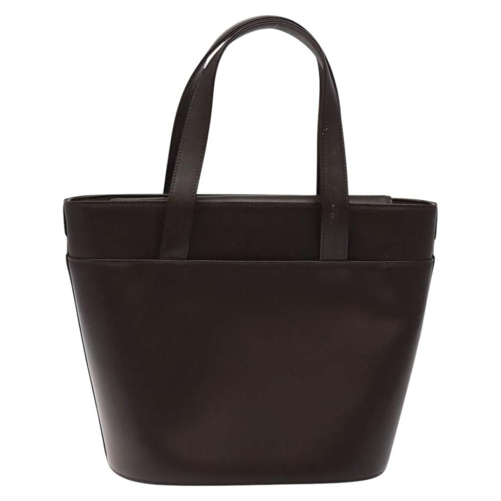 Burberry Nova Handbag Brown Leather Good condition - Back View