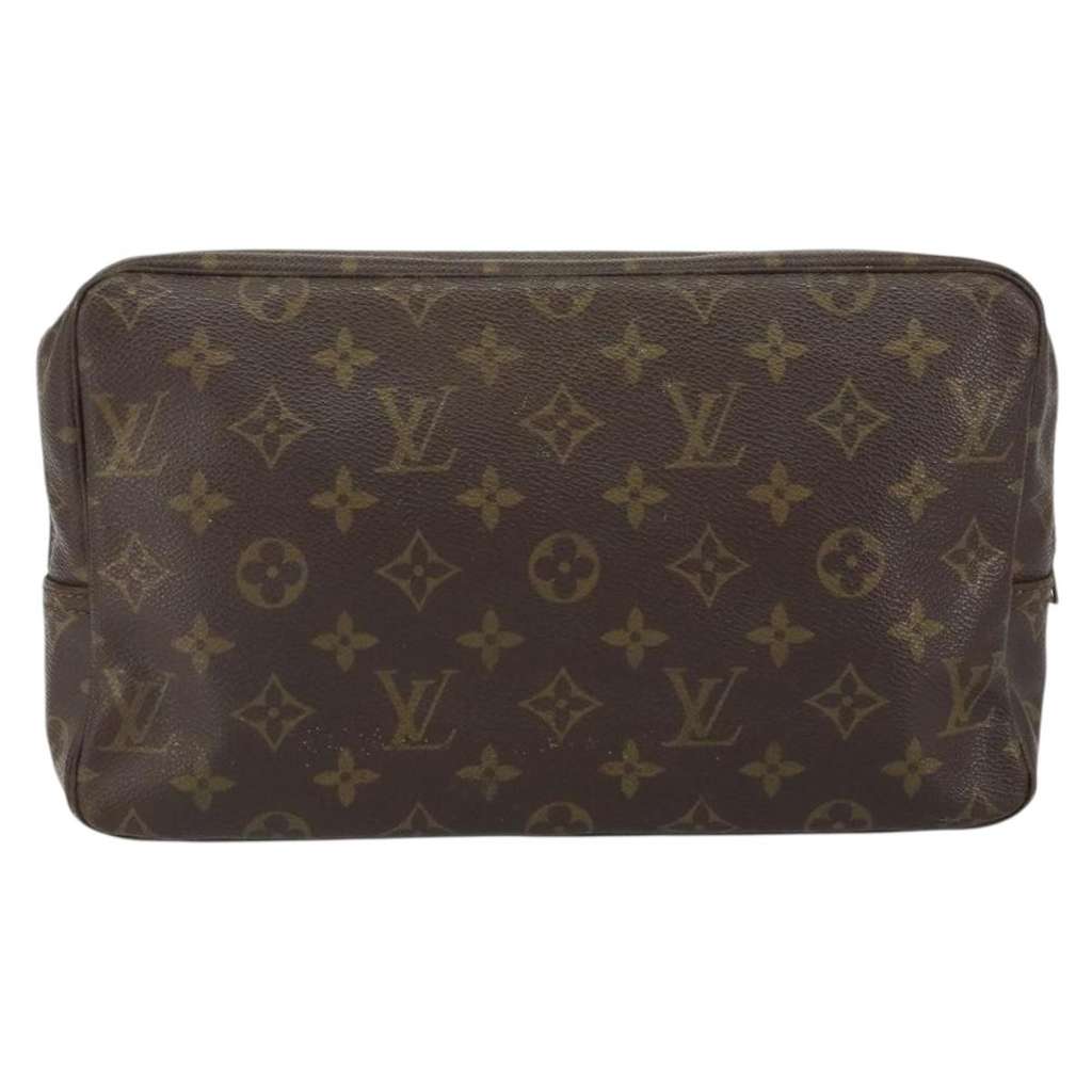 Louis Vuitton Trousse Toilette Brown Canvas Good condition - Back View