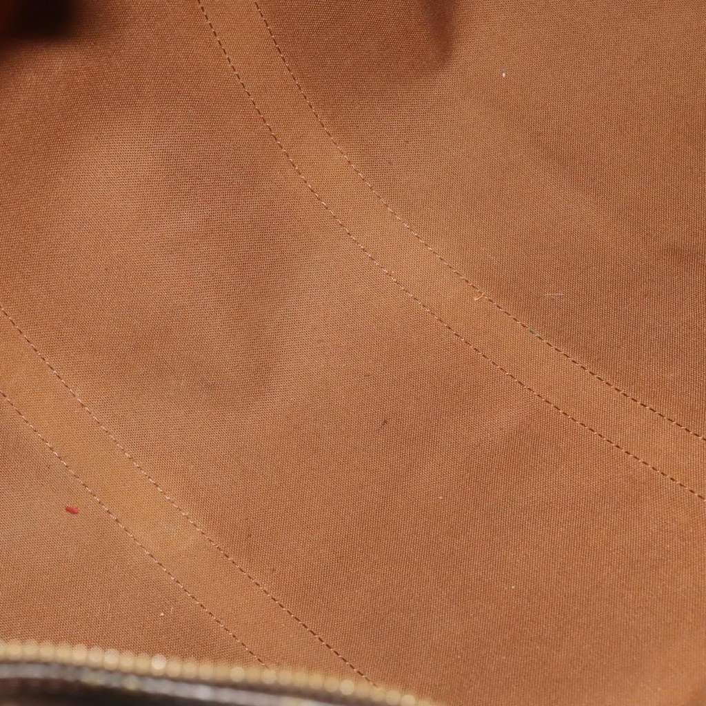 Louis Vuitton Keepall Bandouliere Bag Brown Canvas Fair condition - Box View