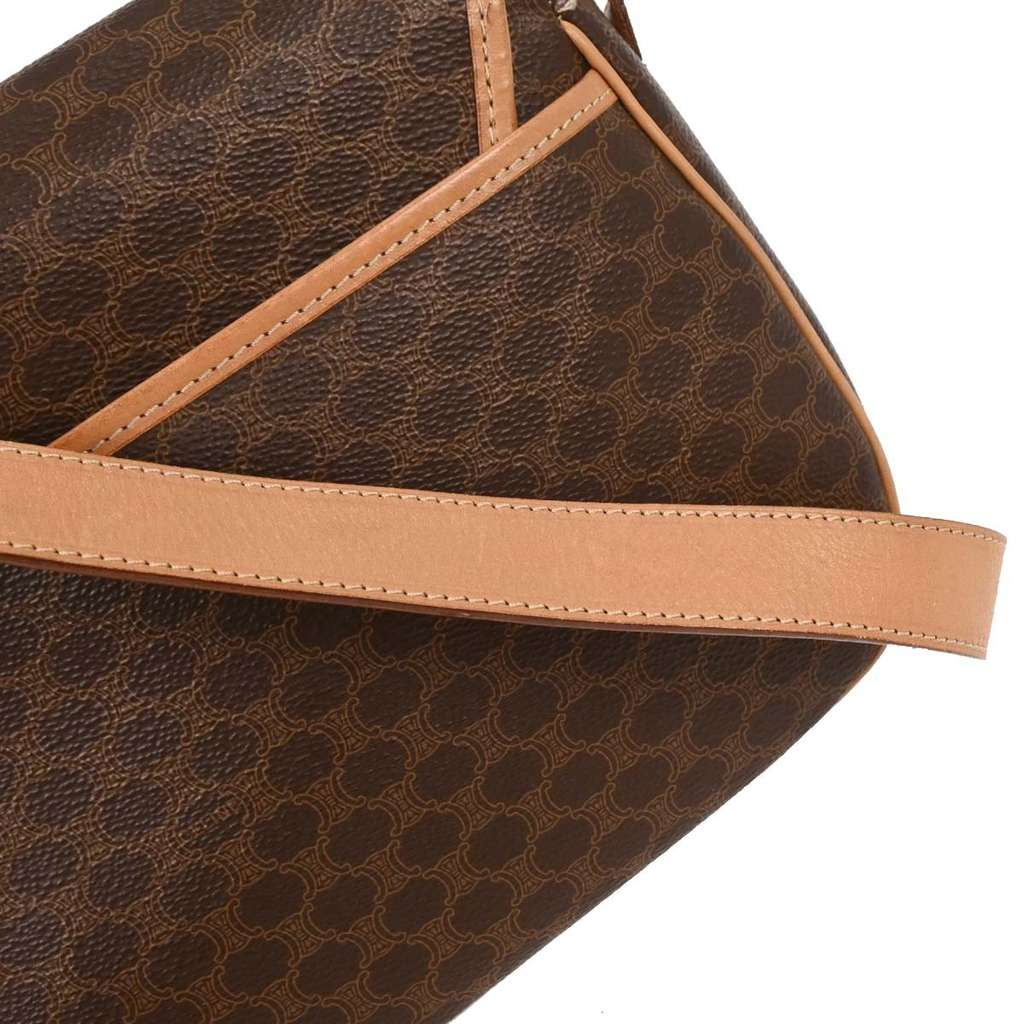 Celine Macadam Shoulder Bag Brown Good condition - Box View