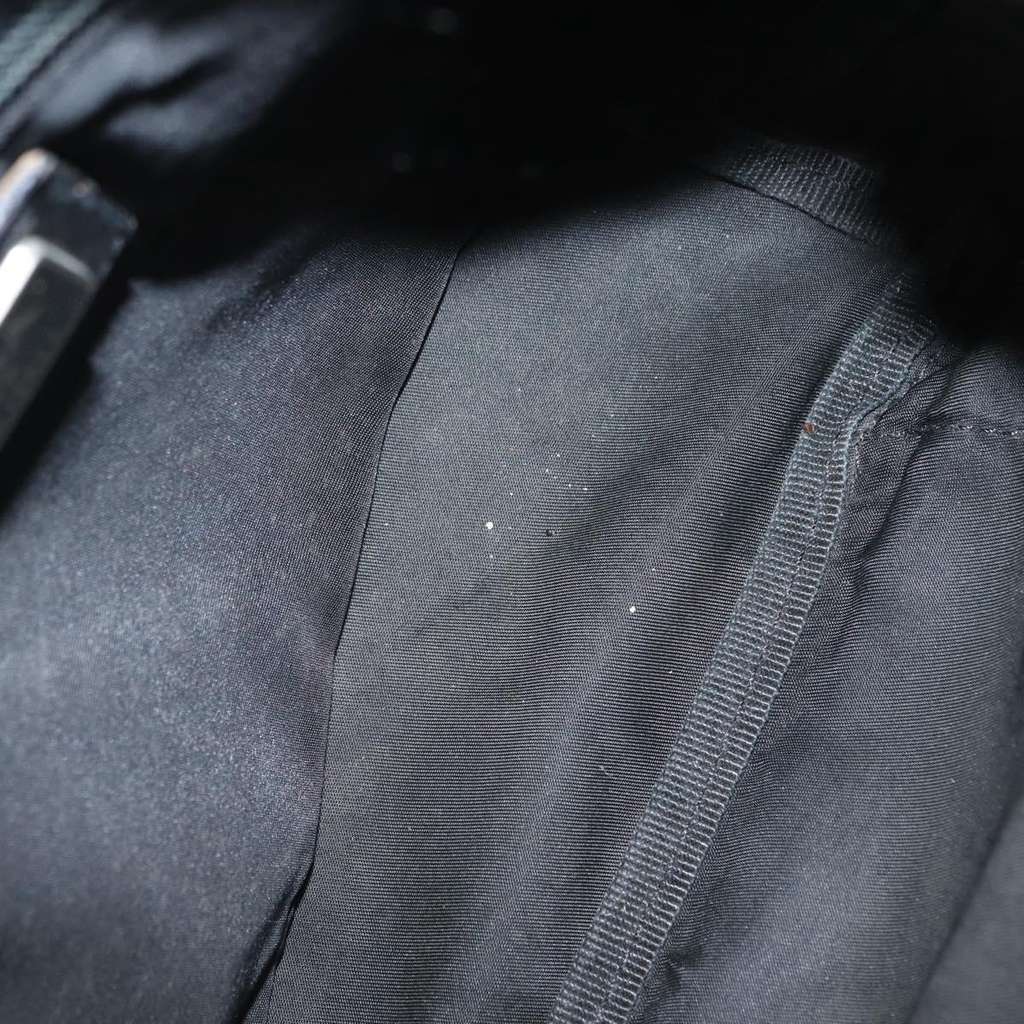 Prada Buckle Messenger Bag Black Fair condition - Box View